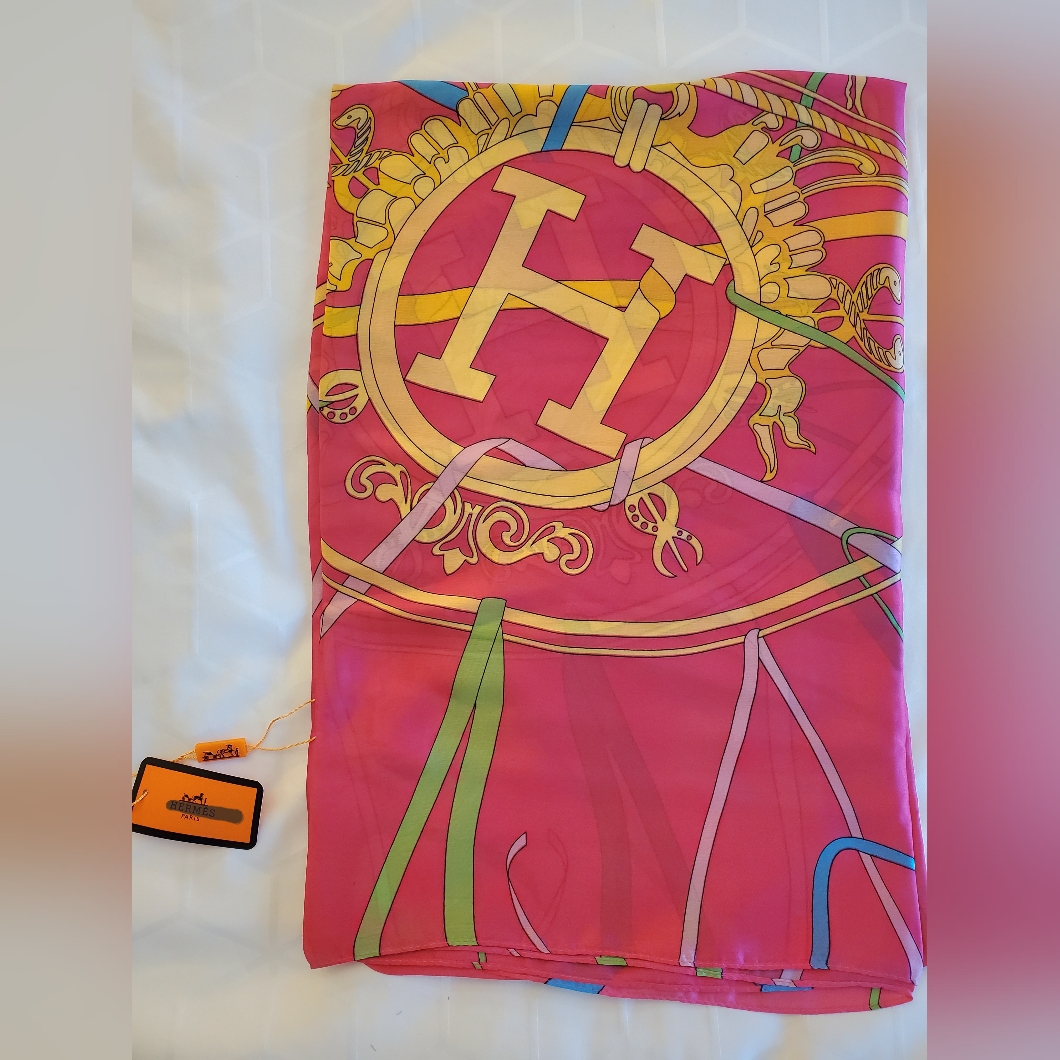 Vintage Silk Scarf